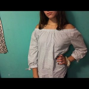 Off the shoulder top